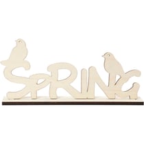 Mot décoratif, H : 13,5 cm, L : 29 cm, 1 pièce