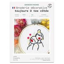 Coffret DIY - Broderie décorative - Sororité