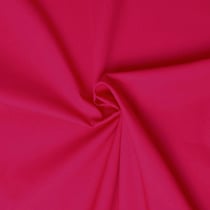 Tissu popeline de coton Fuchsia - designers-factory (1m x 1m46)