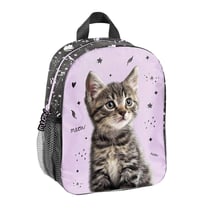 Sac à dos Chat Meow 3D 28 CM - Maternelle