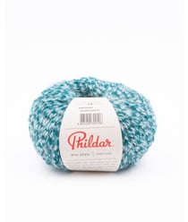 Fil mohair à tricoter Phil Eden - Phildar Emeraude Bleu