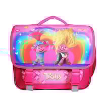 Cartable 38 cm Les Trolls Rose - BAGTROTTER