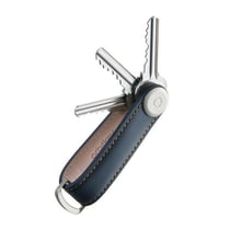 Porte-clés cuir Navy Tan - Orbitkey