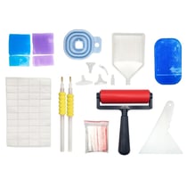 Pochette accessoires diamond painting 96 pièces