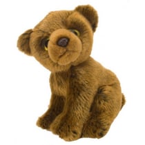 Peluche grizzly 18 cm - ours brun - wild watchers - wild republic - 10244