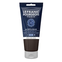 Peinture Acrylique en tube brun van dyck 80ml Lefranc & Bourgeois