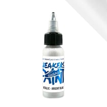 Peinture Textile & Cuir SneakArts - Argent Blanc 30mL - Effet métallisé
