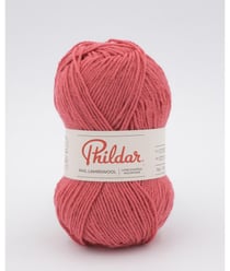 Pelote de laine d'Agneau à tricoter Phil Lambswool - Phildar Berlingot Rose