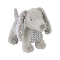 Peluche teckel Dex gris 25cm - Happy Horse
