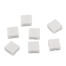 Petites plaques autocollantes 3 D,5x5 mm, plaque 100x100x2 mm