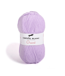 Fil à tricoter ORIENT - Cheval Blanc 256 Violet