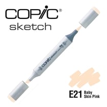 Copic - Marqueur à l'alcool Copic Sketch E21 Baby Skin Pink