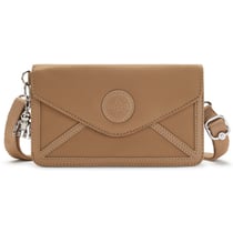 Petit sac bandoulière Kipling NEW LELIO - Pochette Soft Almond