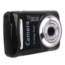 Appareil Photo Numérique Enfant 2.4' 16MP 720P Multifonction Cadeau Anniversaire Noir YONIS