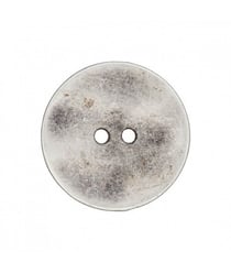 Carte de 1 bouton Métal 2 trous 28mm - Prym Gris