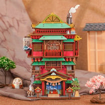 Puzzle 3D 383 pièces - La Saga de l’Onsen - Figured'Art