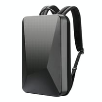 Sac À Dos Ordinateur Étanche Extensible Avec Port USB 17.3 Pouces Noir YONIS