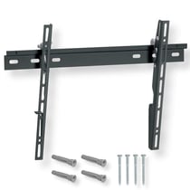Support mural NANOOK - Acier - Noir - 47 x 9,4 x 3,6 cm