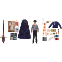 Calendrier de l'avent harry potter gryffondor : 1 poupée mannequin - 24 surprises - mattel - hnd80