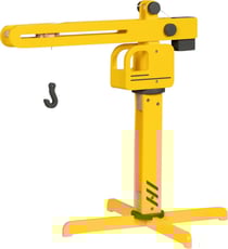 Grue de construction bois