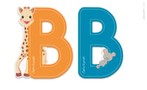 Lettre B Sophie la Girafe - Janod