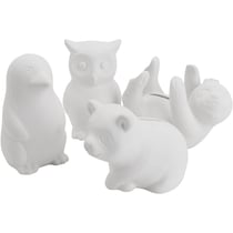 Tirelire, Animaux, dim. 8,5-11 cm, Le contenu peut varier , 4x6 pièces/ 1 Pq.
