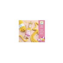 Set de couture Djeco - Tricotin Princesse - Multicolore - 0,351 kg