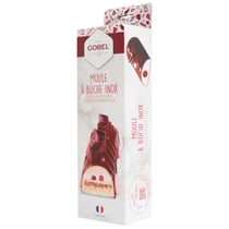 GOBEL - Kit Moule à Bûche en U - Tout inox - 30 x 9 x 7 cm - Pour des bûches parfaites - Avec recette exclusive