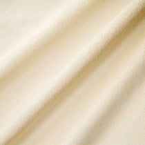 Tissu Doudou Ultra doux Ras Ecru