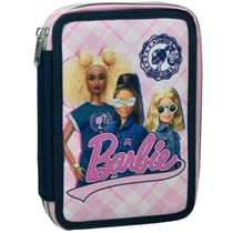 Trousse garnie Barbie Campus 18 CM - 2 compartiments