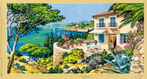 Canevas SEG Vue sur la Mer 65 x 120 cm