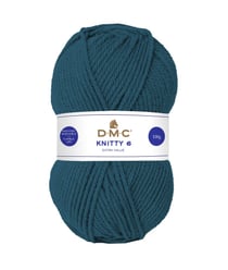 Fil à tricoter Knitty 6 - 100GR - DMC Just Knitting Bleu (691)