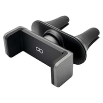 Force Power Support Voiture Universel Double Clip à Rotation 360° avec Berceau Ajustable Noir