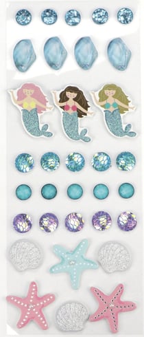 LOT STICKERS MER 33 PIECES 30