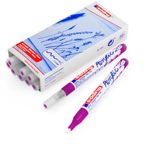 Marqueur acrylique fin 1-2 mm - EDDING - Baie - Lot de 10