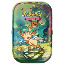Mini-tin pokémon ev8.5 evolution prismatiques : Écarlate et violet : phyllali et evoli - asmodee - cartes à collectionner française - ASMODEE
