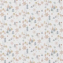Tissu Coton imprimé Arty Enide Noël sur fond Blanc - Au mètre