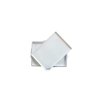 Palette de peinture - Antisèche - Rectangulaire - Plastique - Blanc - 20 compartiments