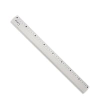 Graphoplex - Règles en aluminium Antiglisse 40 cm