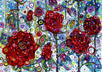 Puzzle 500 pièces - Sally Rich - Roses - Grafika