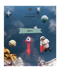 Livre Ricorumi Space - Rico Design Bleu