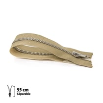 Fermeture éclair Z22 pull et blouson - Séparable 55 cm