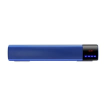 Barre De Son Bluetooth Portable 10W Haute Puissance Avec Subwoofer Pour TV Ordinateur Téléphone Bleu YONIS