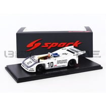 Voiture miniature de collection - SPARK - PORSCHE 908/03 - Échelle 1/43 - 500 Km Dijon 1976 - Blanc