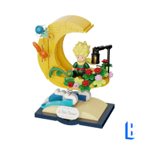 Le Petit Prince - Jeu de construction Starry Ride New Moon 13 cm