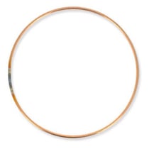 Graine Créative - Armature abat-jour cercle cuivré Diamètre 45 cm