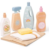 Set de produits ménagers en bois