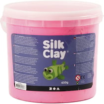 Pâte à modeler autodurcissante Silk Clay - Rose - 650 g