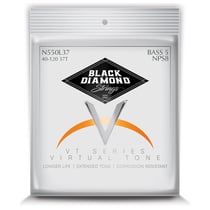 Black Diamond® Bass 5 Cordes Nickel Naturel NPS8 Long Scale 40/120 - Cordes pour Basse