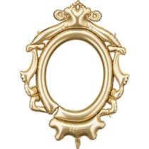 Ballon Aluminium Hélium Cadre Doré 95 cm